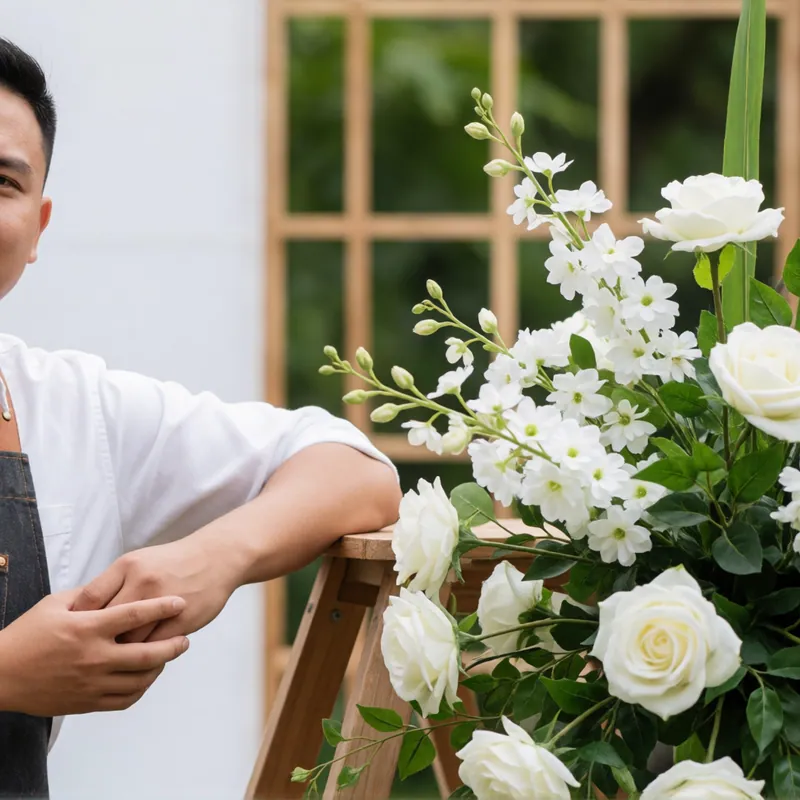 Miguel Sarmiento, Event & Installation Director at Woodside Floral & Decoration