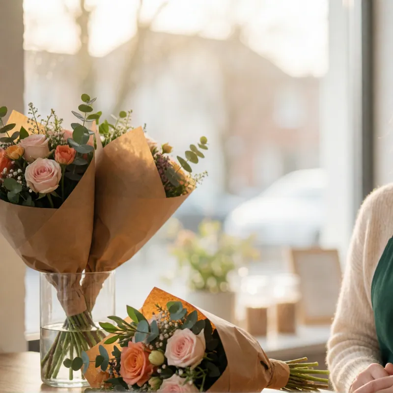 Caitlin Brennan, Shop Manager at Woodside Floral & Decoration